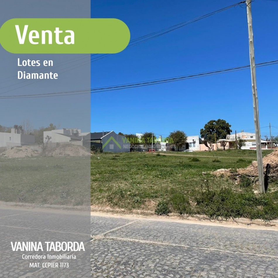 VENTA de TERRENOS EN DIAMANTE
